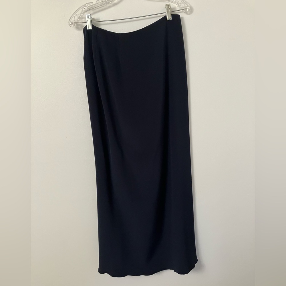 OSCAR de la RENTA size 14 long black skirt